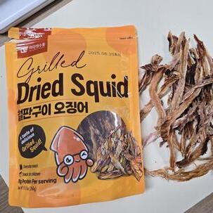 Grilled dried squid 260g <br> 철판구이 오징어 260g 