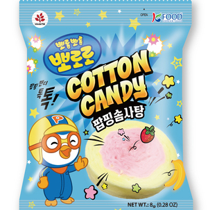 Pororo popping cotton candy 8g <br> 뽀로로 팝핑솜사탕 8g 