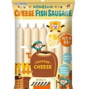 WonderTok Cheese fish sausage