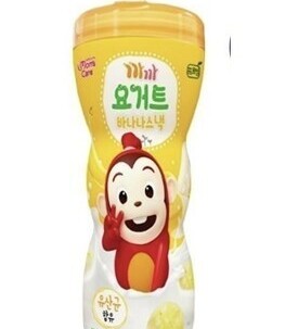 Cocomong yogurt banana snack 55g pail <br> 코코몽 요거트 바나나스낵 55g