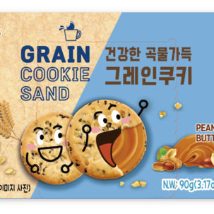 Grain cookie sand 90g <br> 그레인쿠키 샌드 90g