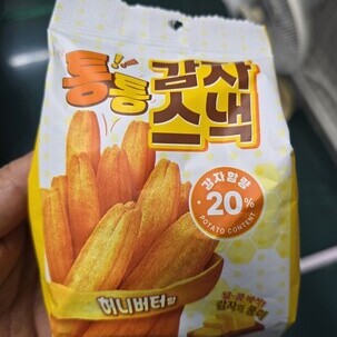 Potato Snack 52g honey butter flavor <br> 감자스낵 허니버터향 52g 