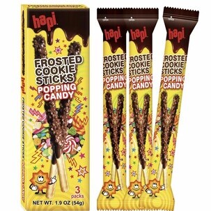 Frosted cookie sticks popping candy 54g(18gX3pcs) <br> 초코스틱 팝핑캔디 