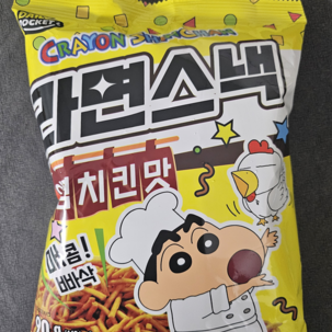 Noodle snack_seasoned chicken 90g <br> 라면스낵 양념치킨맛 90g 