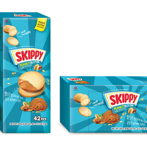 SKIPPY Crisp Thin Potato Cookies 252g(6g X 42pcs) <br> 스키피 크리스프 씬포테이토 쿠키 252g(6gX42pcs)