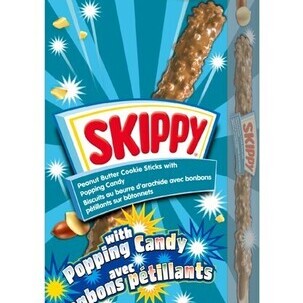 SKIPPY PB Cookie Sticks with Popping Candy 54g (3pcs) <br> 스키피 땅콩버터 쿠키스틱 팝핑캔디 54g (3pcs) 