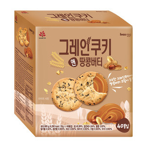 WonderTok Grain cookies peanut butter_family pack 800g