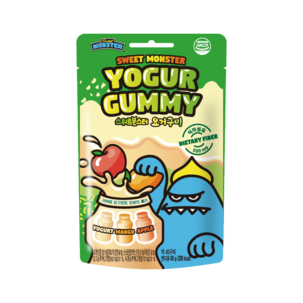 Sweet Monster Yogur Gummy Dietary fiber