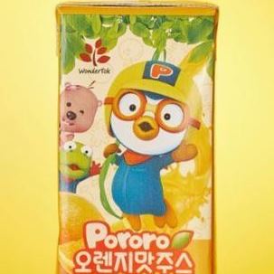 Pororo Orange Flavour Juice_ Tetra pack 190ml