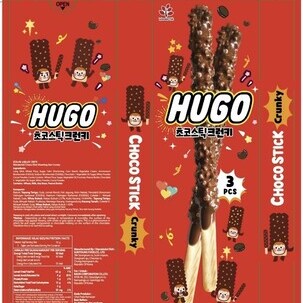 KMF Halal_WonderTok choco stick crunky 54g(18gX3pcs) <br> 초코스틱 크런키 54g
