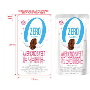 Zero Americano Sweet 230ml  <br> 제로 아메리카노 스위트 230ml