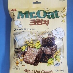 Mr.Oat chocolate  flavor (English version) 100g <br> 미스터 오트 초콜릿맛 100g