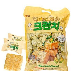 Mini Oat Crunch Vanilla flavor 520g <br> 미니 오트 크런치 바닐라맛 520g