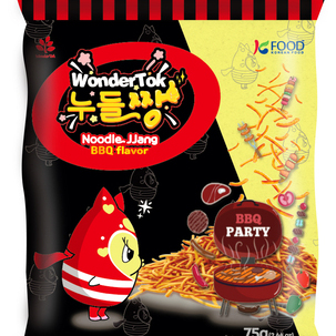 Noodle JJang BBQ flavor 75g <br> 누들짱 바베큐맛 75g