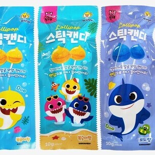 Baby shark stick candy 10g <br> 아기상어 스틱캔디 10g
