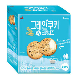 WonderTok Grain cookies cream cheese_family pack 800g