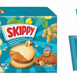 SKIPPY Crisp Thin Potato Cookies 72g (12pcs) <br> 스키피 크리스피 씬포테이토 쿠키 72g (12pcs)