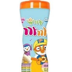 Pororo baby grain snack 40g pail <br> 뽀로로 곡물과자 40g 