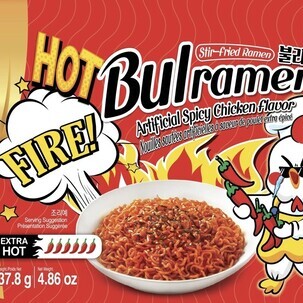 Bulramen ramen_Extra Hot 689g(137.8g X 5pcs)  <br> 불라면 아주 매운 치킨맛 689g(137.8g X 5pcs)