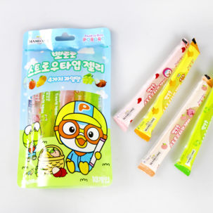 Pororo Straw type jelly mixed Fruits flavor 200g(20gX10pcs)