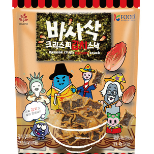 Basasak crispy kimchi snack 40g <br> 바사삭 크리스피 김치스낵 40g